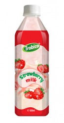 Strawberry milk pet bottle 500ml